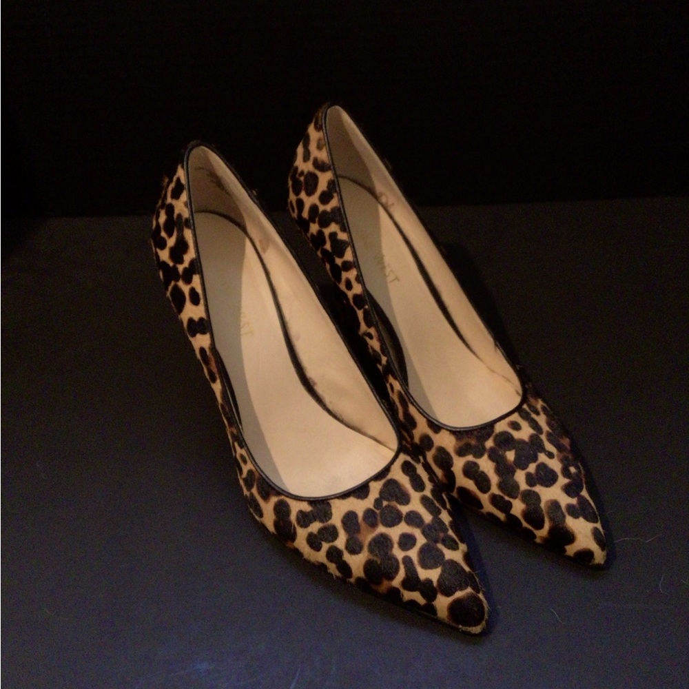 Tiger Nine West 8 1/2 heels